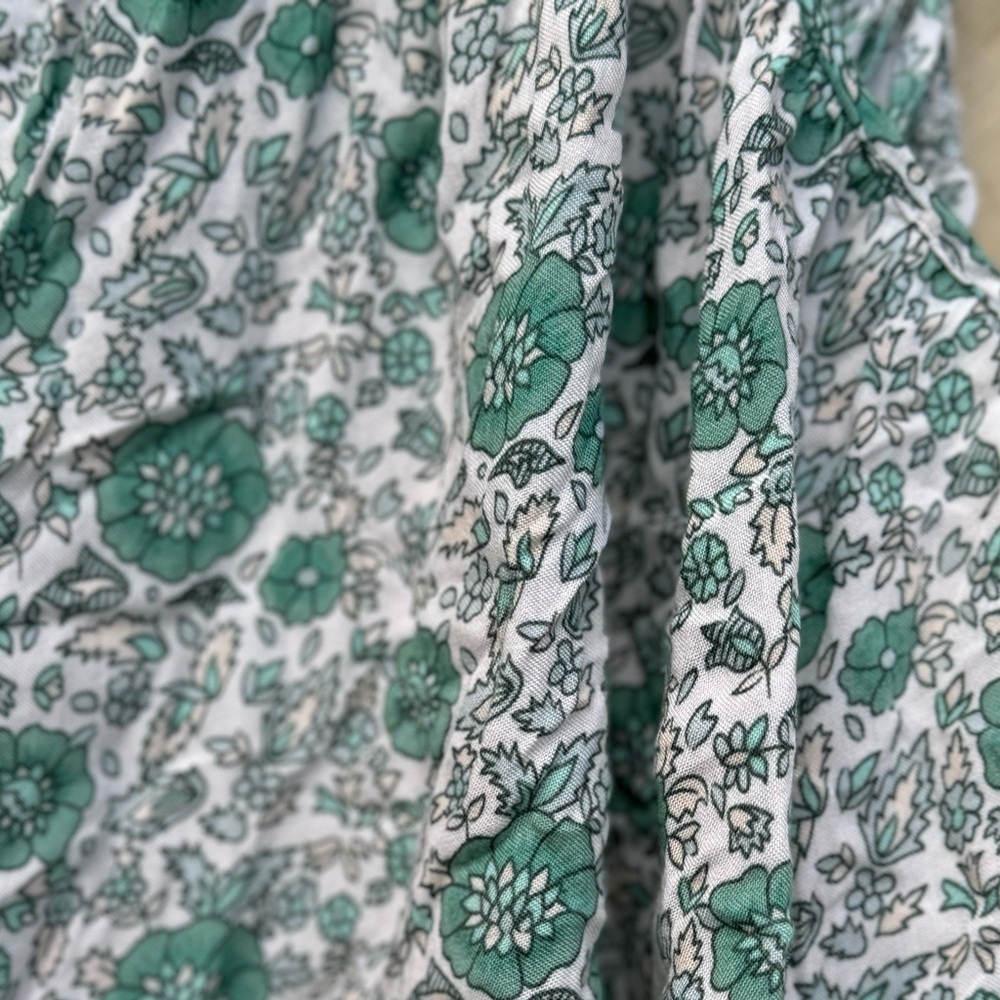 Spell Kombi Flutter Top In Sage - image 8